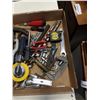 Image 8 : 2 TRAYS OF NEW SAND PAPER, WIRE WHEELS, CUTOFF DISCS AND TOOLS