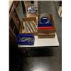 Image 1 : 2 BOXES OF HARDWARE FASTENERS, FILES AND STEEL CABLE
