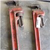 Image 2 : 2 LARGE RIDGID PIPE WRENCHES