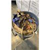 Image 2 : GARBAGE CAN FULL OF FALL ARREST GEAR