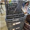 Image 2 : LOT OF BLACK CRATES