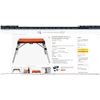 Image 2 : AS NEW OMNI TABLE 4 IN 1 PORTABLE WORK TABLE RETAIL $312