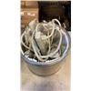 Image 2 : BUCKET OF POWER BARS AND TOTE OF FACE SHEILDS