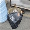 Image 2 : 60 GALLON RAIN BARRELL WITH GLASS CARBOY AND HARLEY MOTORCYCLE COVER