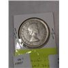 Image 2 : 1953 CANADIAN SILVER DOLLAR .800 - FIRST YEAR ELIZABETH II