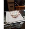 Image 1 : SOPHIE CONRAN BUTTER DISH AND COPPER STYLE FRUIT BOWL