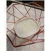 Image 4 : SOPHIE CONRAN BUTTER DISH AND COPPER STYLE FRUIT BOWL