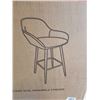 Image 2 : SET OF 2 NEW BRASSEX ALEXIS 30" BARSTOOLS RETAIL $300