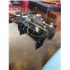Image 2 : PAIR OF MODERN GLASSTOP ENDTABLES