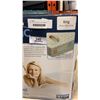 Image 2 : KING SIZE THERAPEDIC 2 INCH MEMORY GEL MATTRESS ENHANCER