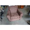 Image 1 : BROWN MICROFIBER ARMCHAIR