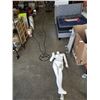 Image 1 : FEMALE MANNEQUIN AND METAL CLOTHING DISPLAY STAND