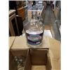 Image 2 : GLASS CIDER JUGS AND LIGHT FIXTURE