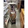 Image 2 : 3 FOOT TALL EASTERN VASE WITH STAND