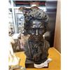 Image 2 : BUST, DAVID STATUE, TOTEM POLE FIGURE AND SALAD SERVING FORKS