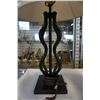 Image 2 : PAIR OF METAL BASE TABLE LAMPS