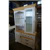 Image 1 : MAPLE AND WHITE BUFFET AND HUTCH
