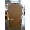 Image 8 : MAPLE AND WHITE BUFFET AND HUTCH