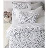 Image 1 : NEW DISTINCTLY HOME DOUBLE/QUEEN SIZE 3 PIECE FLANNEL COMFORTER SET - RETAIL $160