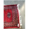 Image 2 : ORIENTAL HAND KNOTTED 100% WOOL AREA CARPET - 6 FOOT X 32 INCH