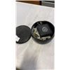 Image 2 : FIRST NATIONS LIDDED DRESSER DISH WITH COINS AND SILVER RING