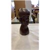 Image 2 : WOOD CARVED MASK, FIGURE BIRD DISH AND JEWELRY BOX