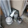 Image 2 : LOT OF METAL DUCTING AND VENTILATORS