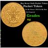 Boy Scout Oath Pocket Token Grades ng