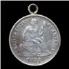 Image 2 : 1884 Love Token On Seated Liberty 10c Seated Liberty Dime 10c Grades ng