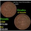 1863 New York Civil War Token F-NY-630-BM-1a 1c Grades vf details