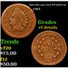 1863 Not one Cent Civil War Token NY-630-V-3a 1c Grades vf details