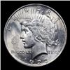 Image 2 : 1923-p Peace Dollar $1 Grades Select Unc