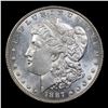 Image 2 : 1887-p Morgan Dollar $1 Grades Choice Unc