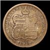 Image 3 : 1883 Hawaii Quarter 25c Grades Choice AU/BU Slider