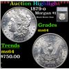 ***Auction Highlight*** 1879-o Morgan Dollar $1 Graded ms64 By SEGS (fc)