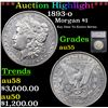 ***Auction Highlight*** 1893-o Morgan Dollar $1 Graded au55 By SEGS (fc)