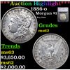***Auction Highlight*** 1886-o Morgan Dollar $1 Graded ms62 by SEGS (fc)