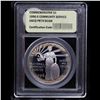 Image 2 : Proof 1996-S Community Service Modern Commem Dollar $1 Graded GEM++ Proof Deep Cameo By USCG