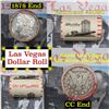 ***Auction Highlight*** Full Morgan/Peace Casino Las Vegas Sands silver $1 roll $20, 1878 & CC end