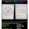 ***Auction Highlight*** Continental Currency February 17, 1776 $1/2 Fr-CC21 "Fugio" Design Grades xf