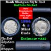 Image 1 : Buffalo Nickel Shotgun Roll in Old Bank Style 'Bell Telephone'  Wrapper 1924& s Mint Ends