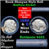 Image 1 : Buffalo Nickel Shotgun Roll in Old Bank Style 'Bell Telephone'  Wrapper 1929 & d Mint Ends