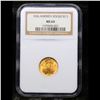Image 2 : ***Auction Highlight*** NGC 1926 Sesqui Gold Commem $2 1/2 Graded ms64 By NGC