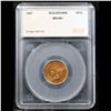 Image 4 : ***Auction Highlight*** 1867 Indian Cent TOP POP! 1c Graded ms66+ rb By SEGS