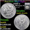 ***Auction Highlight*** 1886-o Morgan Dollar $1 Graded ms62 details By SEGS