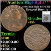 Image 1 : ***Auction Highlight*** 1798 2nd Hair Draped Bust Large Cent S-170 R3 1c Graded vf35 By SEGS