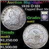 Image 1 : ***Auction Highlight*** 1826 Capped Bust Half Dollar O-101 50c Graded Select Unc By USCG