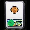 Image 3 : NGC 1957-d Lincoln Cent 1c Graded ms65 rd By NGC