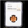 Image 2 : NGC 1986-p Lincoln Cent 1c Graded ms66 rd By NGC