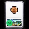 Image 3 : NGC 1986-d Lincoln Cent 1c Graded ms66 rd By NGC